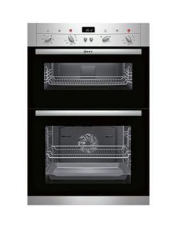 Neff Classic Collection 2 60Cm U12S52N3Gb Built In Double Oven - Stainless Steel